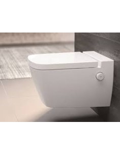 Tece TECEone - WC suspendu avec douchette bidet et abattant