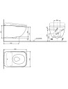 Ensemble WC suspendu Neorest WX - TOTO