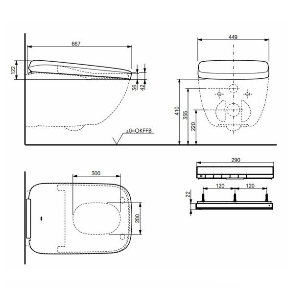 Neorest WX1 dessin