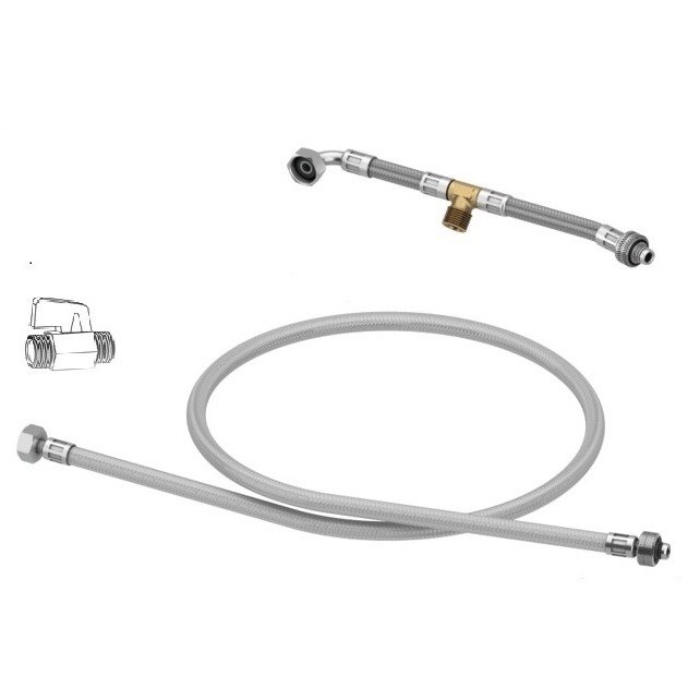 Kit de raccordement eau froide pour prises invisibles (pour bâti Tece)