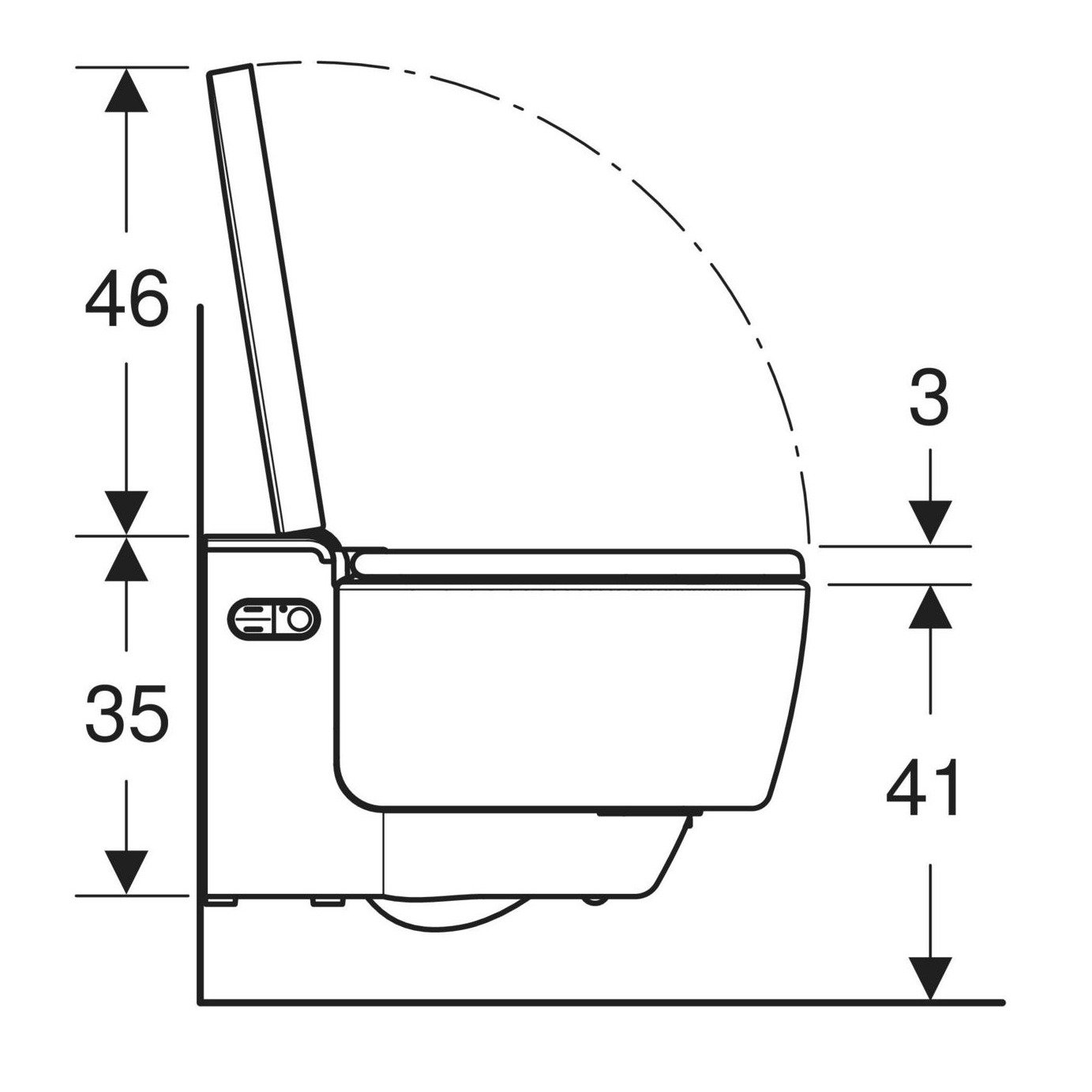 Maira AquaClean Geberit dessin