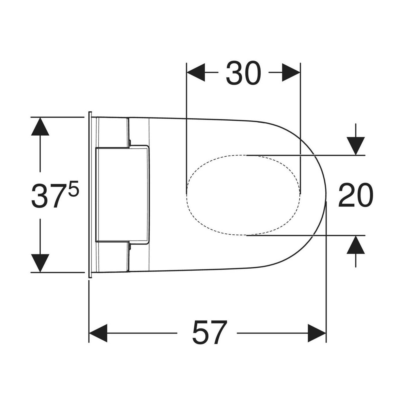 SELA AquaClean GEBERIT dessin